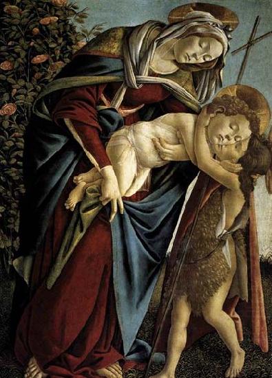 Madonna and Child and the Young St John the Baptist, BOTTICELLI, Sandro